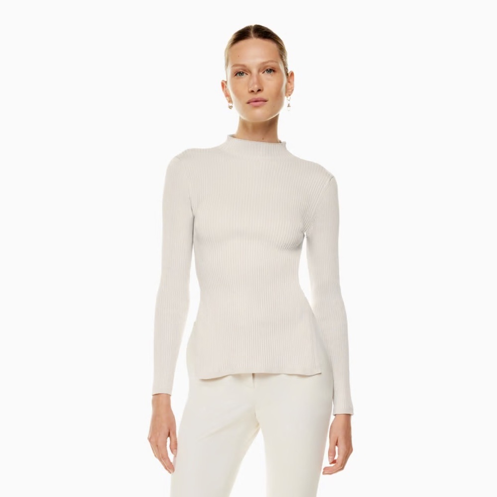 Aritzia babaton sculpt knit long sleeve